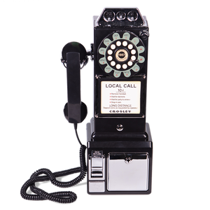 Black payphone audio guestbook. Perfect for weddings and special events. Receive heartfelt and hilarious messages for your guests. Guests pick up the phone, listen to your personalised greeting then leave you a message after the beep on our vintage, retro, antique phones.