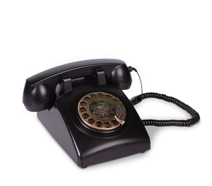 Black audio guestbook. Perfect for weddings and special events. Receive heartfelt and hilarious messages for your guests. Guests pick up the phone, listen to your personalised greeting then leave you a message after the beep on our vintage, retro, antique phones.